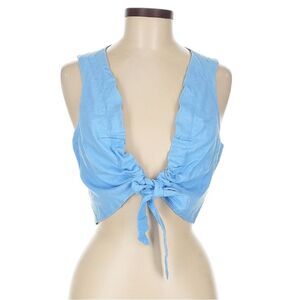 Abercrombie & Fitch Light Blue Vest Top